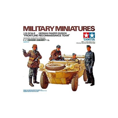 Figurines Maquette Escouade de reconnaissance allemande, 2ème GM