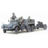 Maquette Krupp "Protze" 1 T + PAK 37 + 4 figurines, 2ème GM