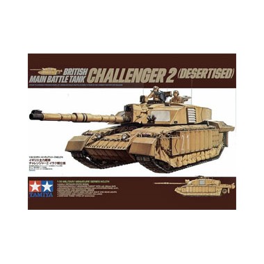 Maquette British Main Battle Tank Challenger 2 (desertised)