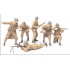 Figurines maquettes Infanterie française, 2ème GM 1940