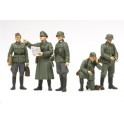 Figurines maquettes Etat major de campagne allemand 2ème GM