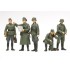 Figurines maquettes Etat major de campagne allemand 2ème GM