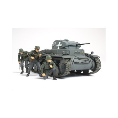 Maquette Pz.kpfw II Ausf.C Campagne de Pologne, 2ème GM