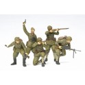 Figurines maquettes Infanterie d'assaut soviétique, 2ème GM 1941/1942
