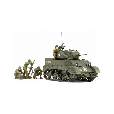 Maquette Char léger U.S. M5A1, 2ème GM