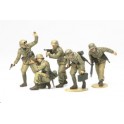 Figurines maquettes Infanterie Afrika Korps, 2ème GM