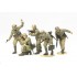 Figurines maquettes Infanterie Afrika Korps, 2ème GM