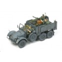 Maquette Krupp Protze 6x4 transport de troupes, 2ème GM