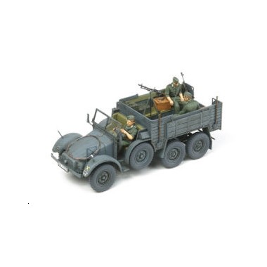 Maquette Krupp Protze 6x4 transport de troupes, 2ème GM