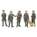 Figurines maquettes Feldgendarmerie, 2ème GM
