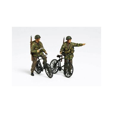 Maquette British Paratrooper Bicycle set, 2ème GM 