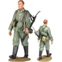 Figurine maquette Fantassin allemand en manoeuvre, 2ème GM