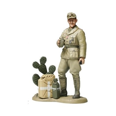 Figurine maquette Tankiste allemand, Afrika Korps 2ème GM
