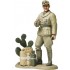 Figurine maquette Tankiste allemand, Afrika Korps 2ème GM