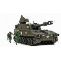 Maquette Obusier US M109, Guerre du Vietnam 