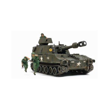 Maquette Obusier US M109, Guerre du Vietnam 