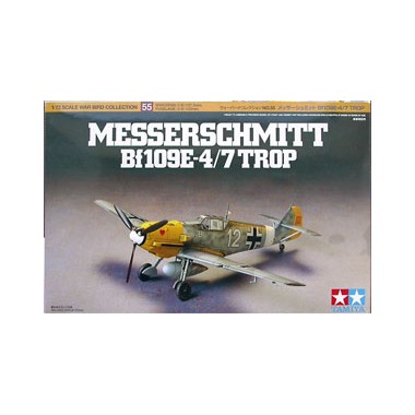 Maquette Messerschmitt Bf109E-4/7 Trop