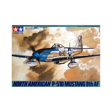 Maquette North American P-51D Mustang 8th AF, 2eme GM
