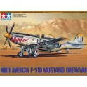 Maquette North American F-51D Mustang Korean War