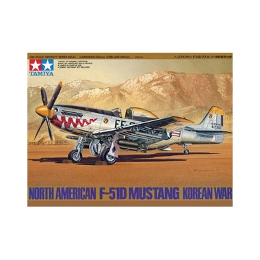 Maquette North American F-51D Mustang Korean War