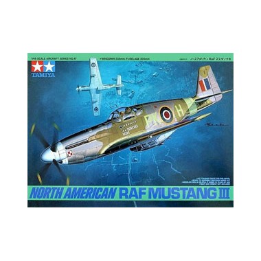 Maquette North American RAF Mustang III, 2eme GM