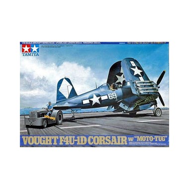 Maquette Vought F4U-1D Corsair w/Moto Tug, 2ème GM