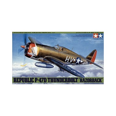 Maquette Republic P-47D Thunderbolt 'Razorback', 2ème GM