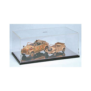 Vitrine avec base miroir, 240 x 130 x 110 mm