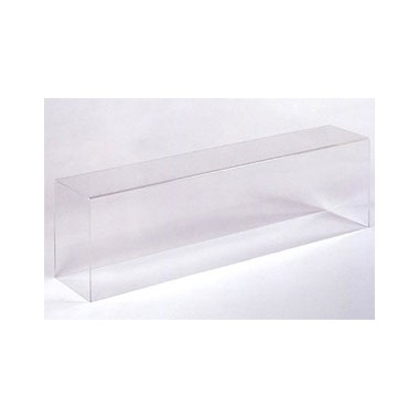 Vitrine 1/8 sans base 63 cm plexiglass transparent grande dimension