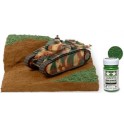 Pate de texture, effet herbe verte