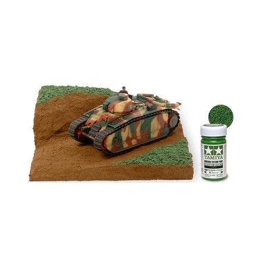 Pate de texture, effet herbe verte