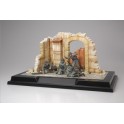 Figurines maquettes Mortier allemand, Diorama 2ème GM France 1940