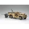Maquette L.R.D.G. Command Car britannique canon Breda 20mm, 2ème GM