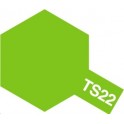 Tamiya TS22 Vert clair brillant, bombe de peinture 100 ml