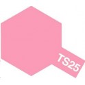 Tamiya TS25 Rose brillant, bombe de peinture 100 ml