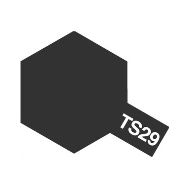 Tamiya TS29 Noir satiné, bombe de peinture 100 ml
