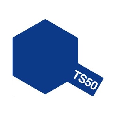 Tamiya TS50 Bleu mica, bombe de peinture 100 ml