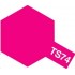 Tamiya TS74 Rouge translucide, bombe de peinture 100 ml
