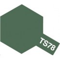 Tamiya TS78 Gris campagne mat, bombe de peinture 100 ml