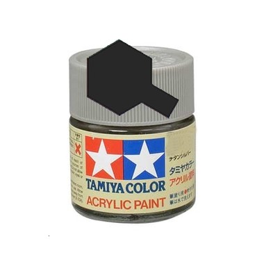 Tamiya X10 Gris métal canon, peinture acrylique Pot 10 ml