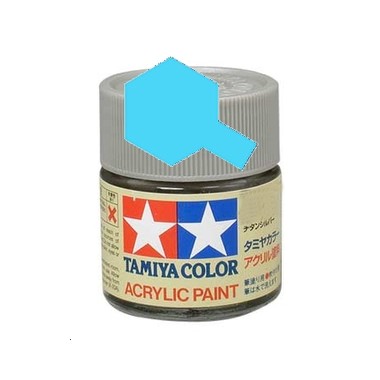 Tamiya X14 Bleu ciel brillant, peinture acrylique Pot 10 ml