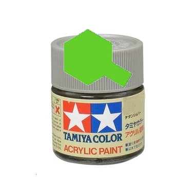 Tamiya X15 Vert clair brillant, peinture acrylique Pot 10 ml