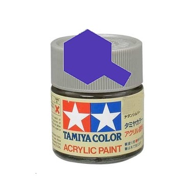 Tamiya X16 Violet brillant, peinture acrylique Pot 10 ml