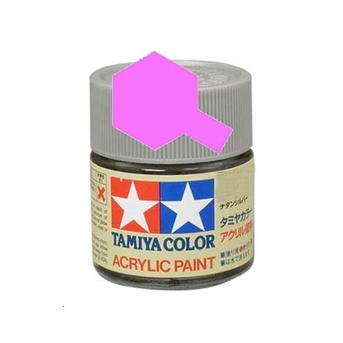 X17 rose - brillant - Tamiya - peinture acrylique 10 ml