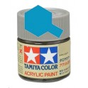 Tamiya X23 Bleu transparent, peinture acrylique Pot 10 ml