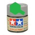 Tamiya X28 Vert pré brillant, peinture acrylique Pot 10 ml