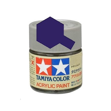 Tamiya X3 Bleu royal brillant, peinture acrylique Pot 10 ml