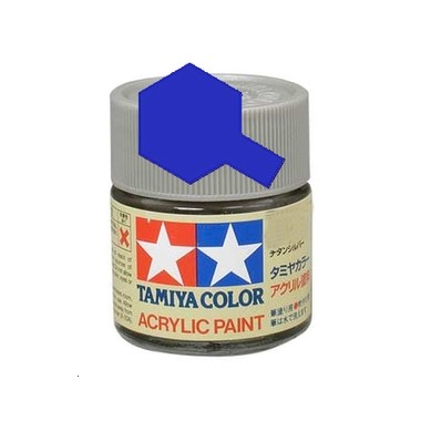 Tamiya X4 Bleu brillant, peinture acrylique Pot 10 ml