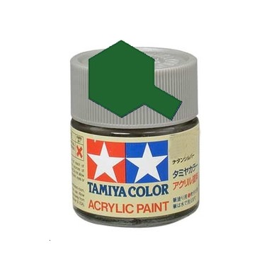 Tamiya X5 Vert brillant, peinture acrylique Pot 10 ml