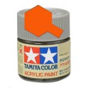 Tamiya X6 Orange brillant, peinture acrylique Pot 10 ml